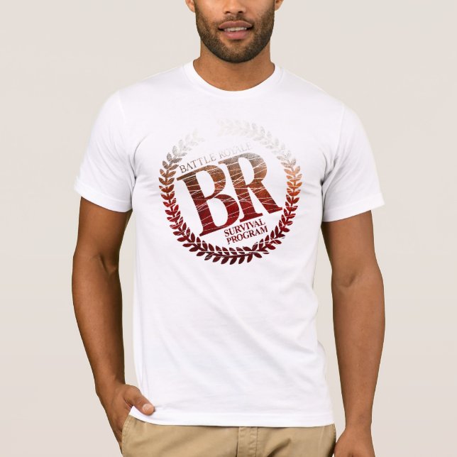 Battle Royale White T-Shirt (Front)