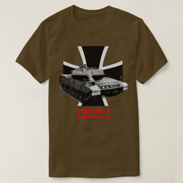 Battle Tank Leopard 2 Bundeswehr Kampfpanzer (Design Front)