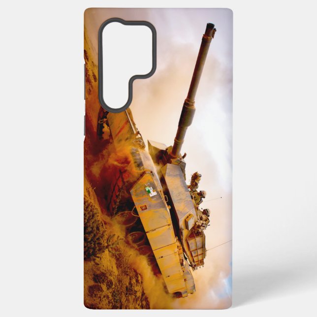 BATTLE TANK – M1 Abrams Samsung Galaxy Case (Back)