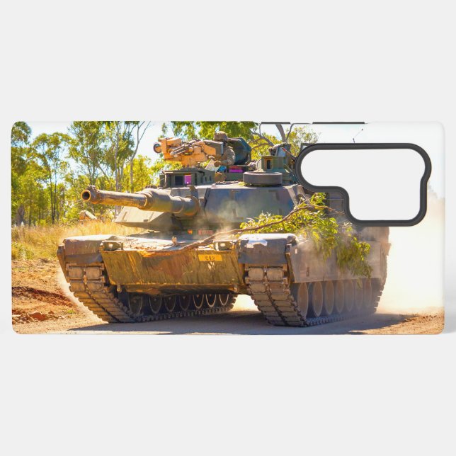 BATTLE TANK – M1 Abrams Samsung Galaxy Case (Back Horizontal)