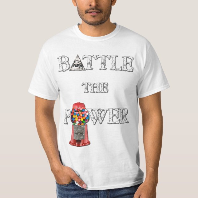 Battle the Power! Double Sided T-Shirt (Front)