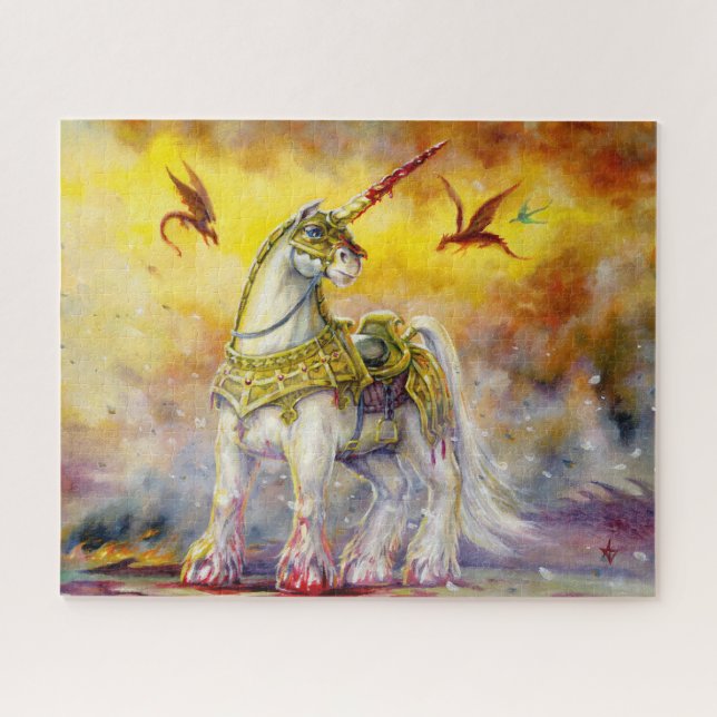 Battle Unicorn Jigsaw Puzzle (Horizontal)