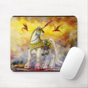 Battle Unicorn Mouse Pad