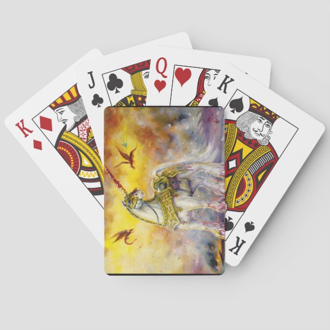 Battle Unicorn Poker Cards (Back)