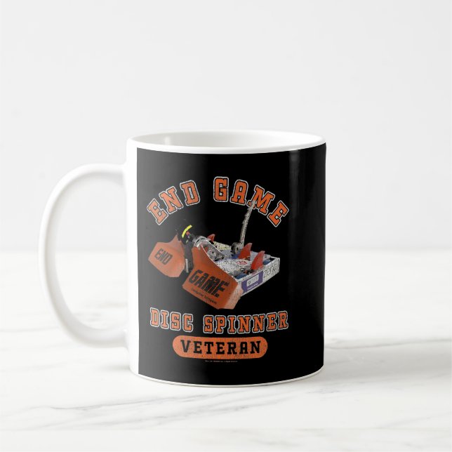 BattleBots End Game Disc Spinner Veteran Poster Pr Coffee Mug (Left)
