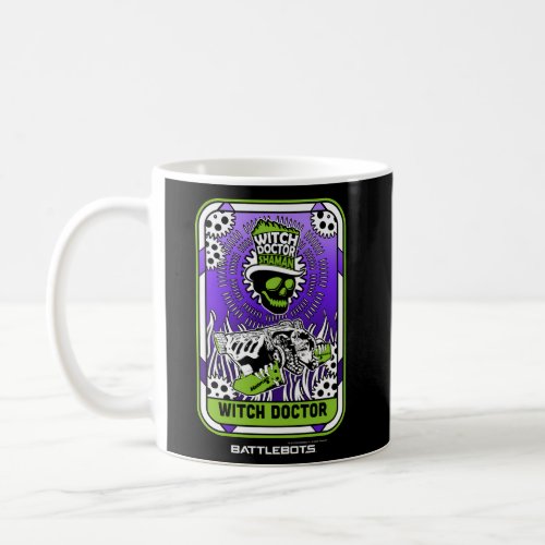 Battlebots Halloween Witch Doctor Shaman Tarot Car Coffee Mug