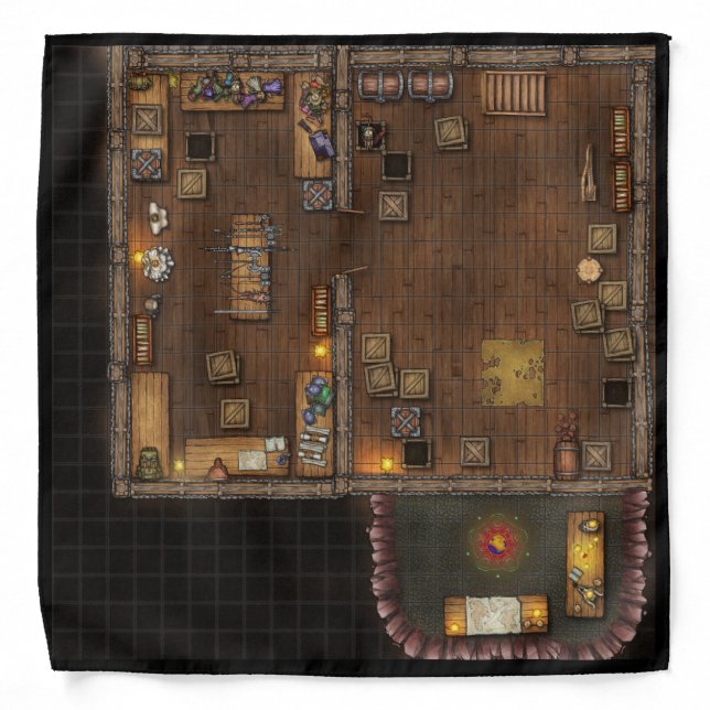 Battlefield Bandana: Shop Level 2 Bandana (Front)