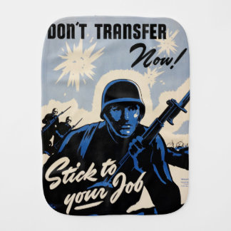 Battlefield Beachhead Assault by American Warriors Baby Burp Cloth