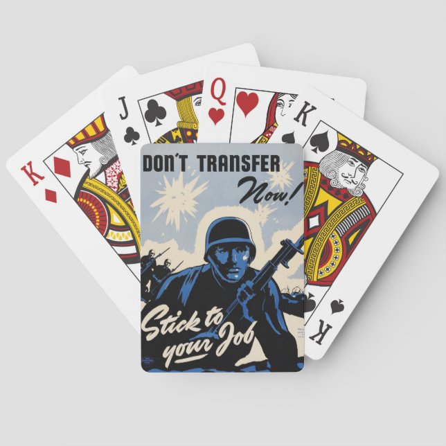 Battlefield Beachhead Assault by American Warriors Poker Cards (Back)