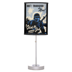 Battlefield Beachhead Assault by American Warriors Table Lamp