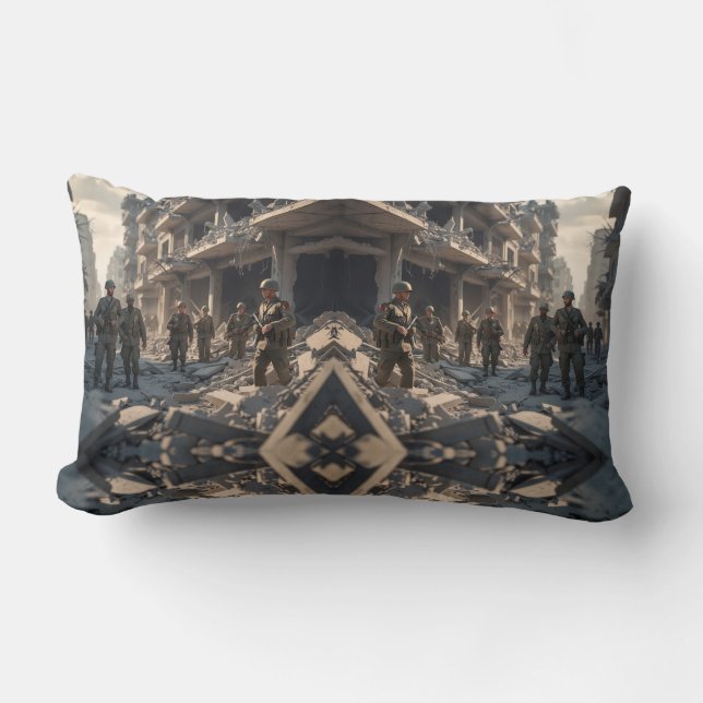 battlefield lumbar pillow (Front)