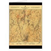 Battlefield of Gettysburg Map by John Bachelder (Front)