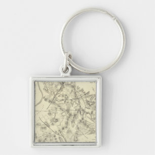 Battlefields in Front of Nashville Keychain