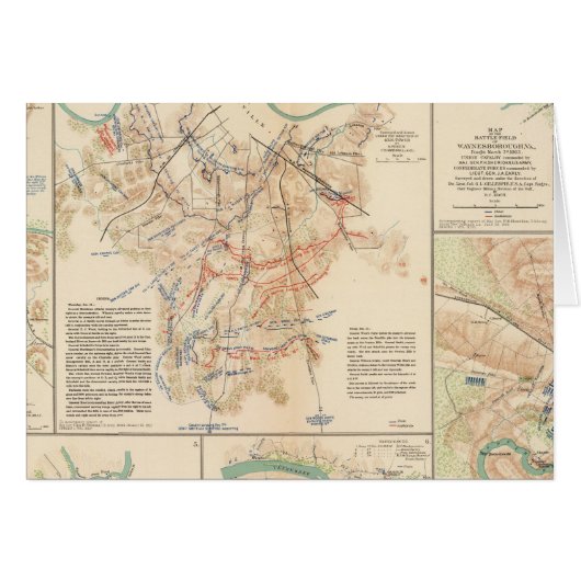 Battlefields Nashville, Tenn Cards (Front Horizontal)