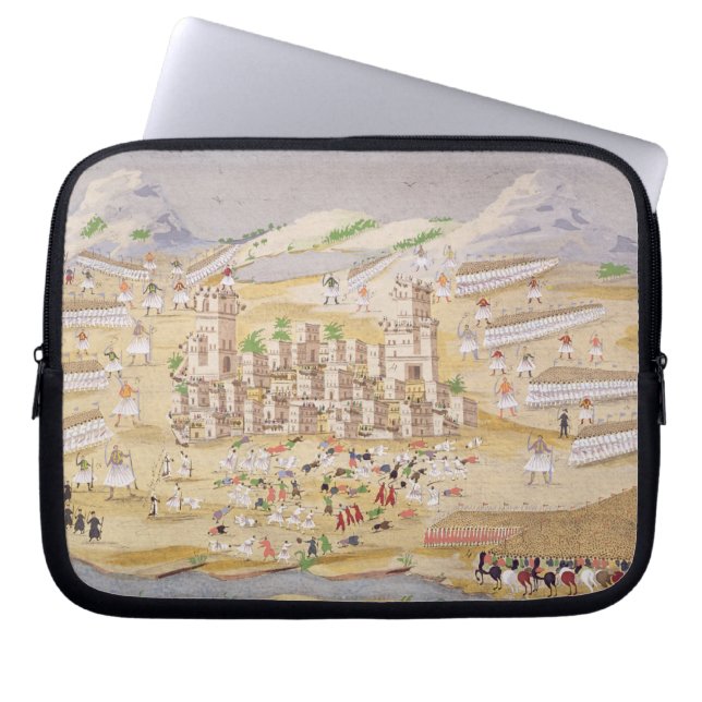 Battles around Thebes, plate 22 from 'Pictorial Hi Laptop Sleeve (Front)