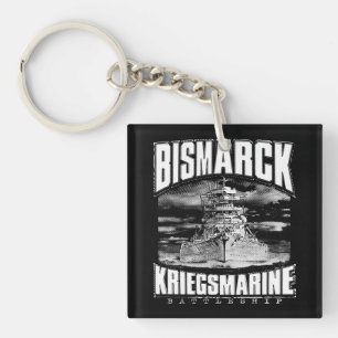 Battleship Bismarck Keychain