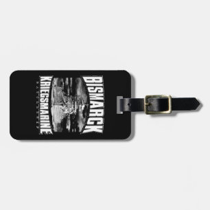 Battleship Bismarck Luggage Tag