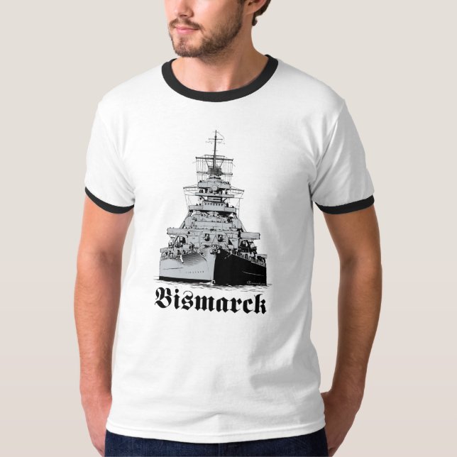 Battleship Bismarck T-shirt (Front)
