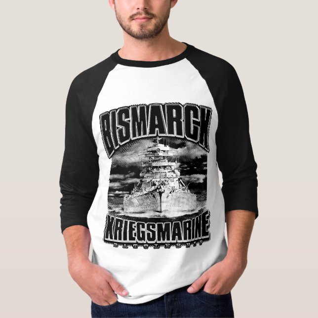 Battleship Bismarck T-Shirt (Front)