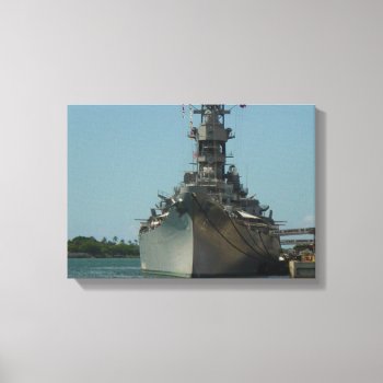 Battleship Canvas by GKDStore at Zazzle