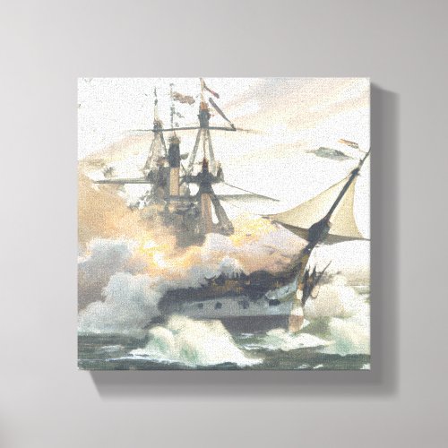 Battleship Canvas Print