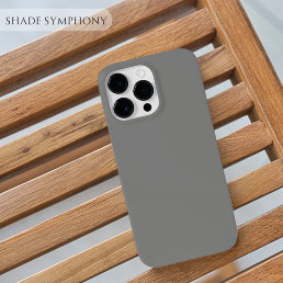 &#127752;Battleship Gray - 1 of Top 25 Solid Grey Shades iPhone 13 Pro Max Case