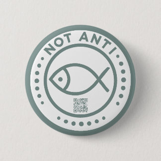 Battleship gray NotAntiFish badge Button