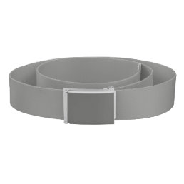  Battleship grey (solid color)  Belt