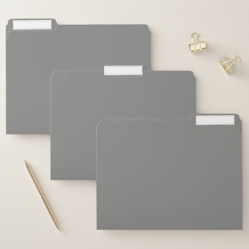  Battleship grey solid color  File Folder