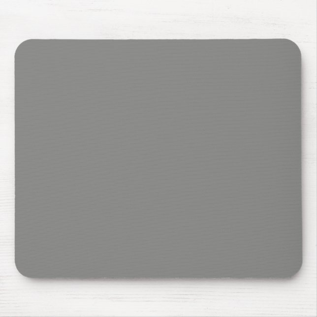  Battleship grey (solid color)  Mouse Pad (Front)