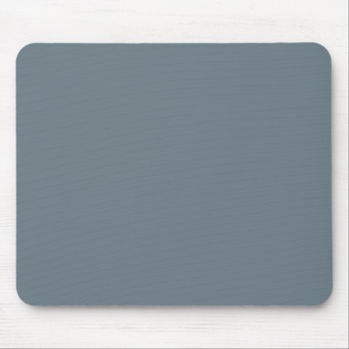 Battleship Grey solid color  Mouse Pad