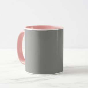 Battleship grey (solid color) Mug