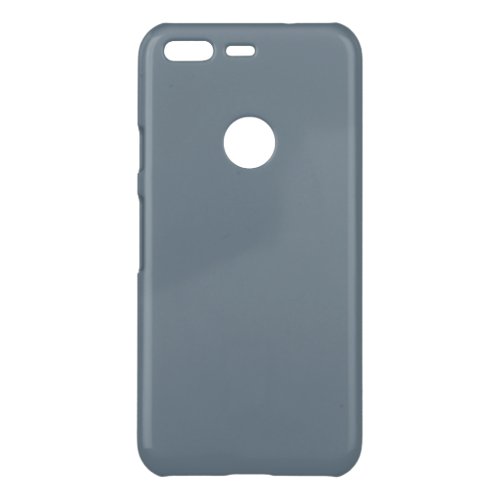  Battleship Grey solid color  Uncommon Google Pixel Case