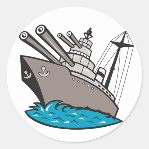 Battleship Stickers