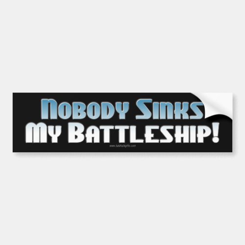 Battleship The Game Bumper Sticker