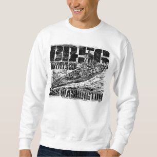 Battleship Washington Pullover Sweatshirt