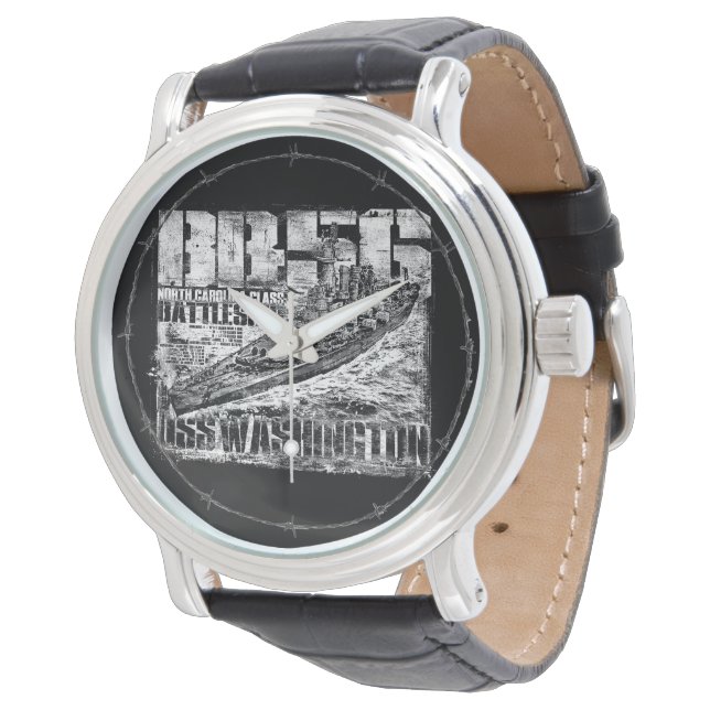 Battleship Washington Wristwatches (Angled)