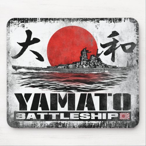 Battleship Yamato Mousepad