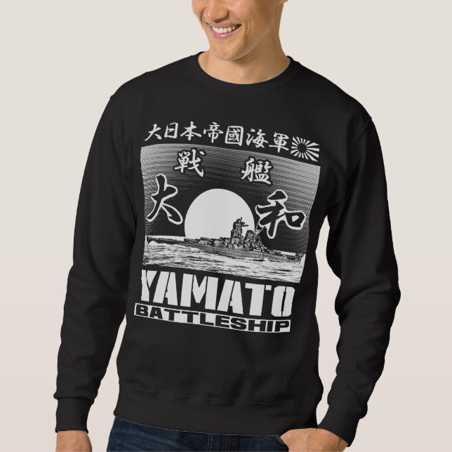 Battleship Yamato Sweatshirt T-Shirt (Front)