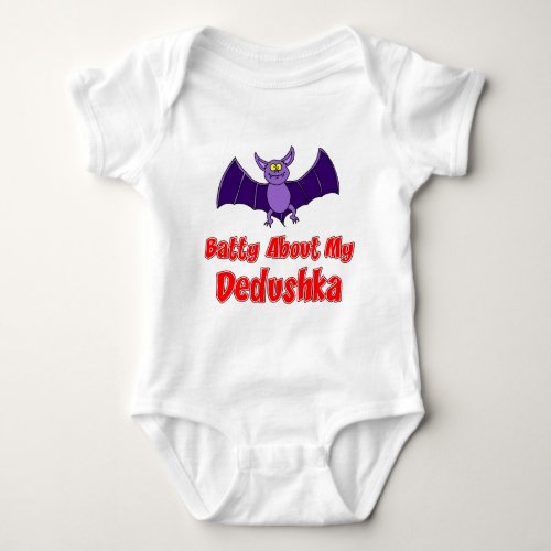 Batty About Dedushka Baby Bodysuit