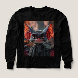 Batty Buddy – Cute Cartoon Bat Kids Tri-Blend Shirts