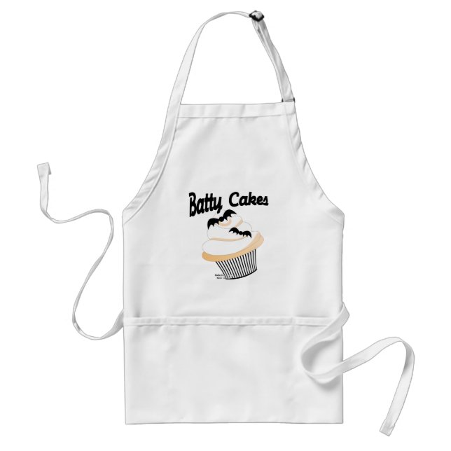Batty Cakes Adult Apron (Front)