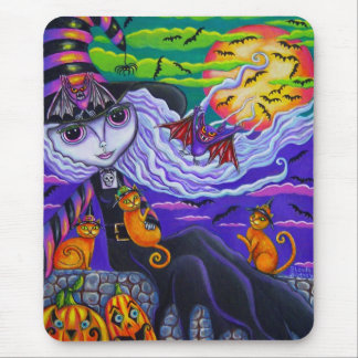 Batty Halloween Mousepad