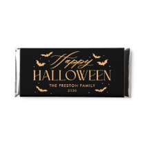 Batty Halloween Personalized Chocolate Bar