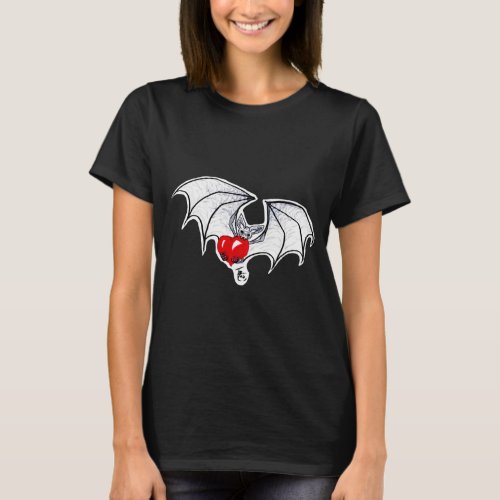 Batty Heart T_Shirt