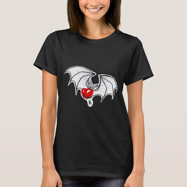 Batty Heart T-Shirt (Front)
