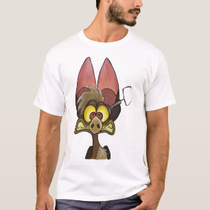 Batty Koda from FernGully watercolor and acrylic T-Shirt