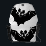 "Batty" Messenger Bag<br><div class="desc">Your purchase supports fightwns, a 501(c)(3) advocacy initiative that celebrates North American bats as beautiful and essential components of our ecosystem and financially supports white-nose syndrome and Pseudogymnoascus destructans research via the 'Microgrants for Microbats' program.</div>