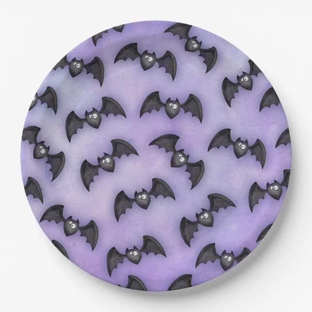 Batty Paper Plates (Front)