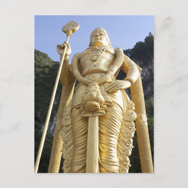 Batu cave Malaysia Postcard (Front)